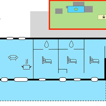 Casale Casini Soccorso, Residenza Di Campagna Lantställe Senigallia